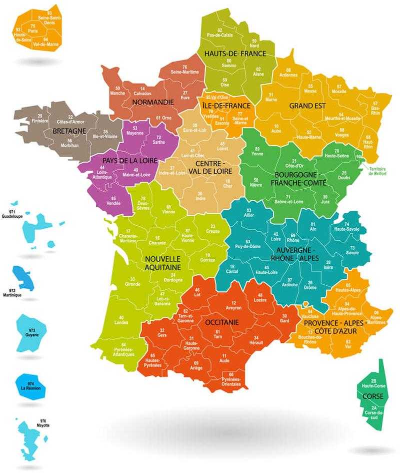 Fransa Şehirleri Haritası Nasıldır?