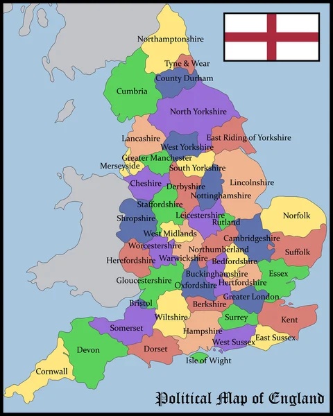 İngiltere Siyasi Haritası Nasıldır?