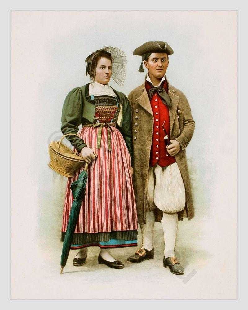 Geleneksel İsviçre Kıyafetleri