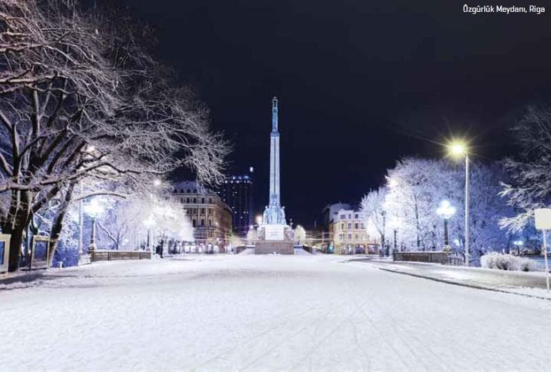 Letonya'ya Kar Yağar Mı?